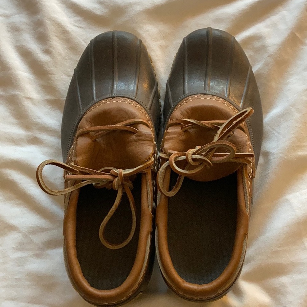 LL Bean Rubber Moc Sz 8